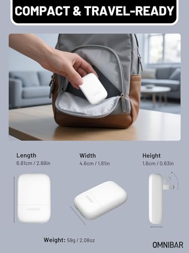 30W Slim Flat USB C Wall Charger, GaN PD3.0 PPS Fast Charger, White - color: 30W White