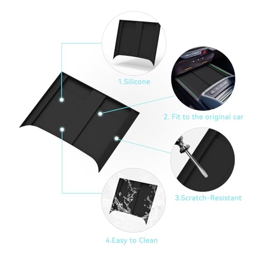 Center Console Wireless Charging Mat for Kia Telluride 2027 - size: for 2027 Kia Telluride