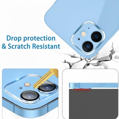 1 Packs Hydrogel Film Screen Protector(Not Glass) + 1 Packs Tempered Glass Camera Lens Protector For iPhone 11