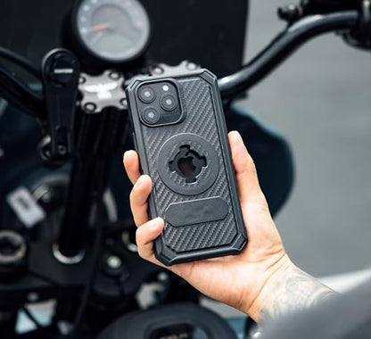 Rokform Rugged Case Compatible with iPhone 16 Pro, Magnetic Cover (Black) - color: Black, size: iPhone 16 Pro