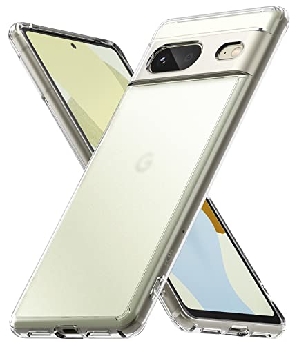 Ringke for Google Pixel 7 Case [Fusion Matte Clear] | Oil & Dirt Resistant, Anti-Fingerprint Technology Prevents Oily Smudges, Frosted Coating Feels Velvety Soft - size: Pixel 7