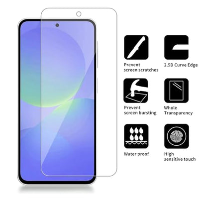 4 Pack Glass Screen Protector Compatible for samsung galaxy a36 5g / SM-A366E/DS [9H Hardness]-HD Screen Tempered Glass, Scratch Resistant,Easy Install [Case Friendly] - size: Galaxy A36 5g