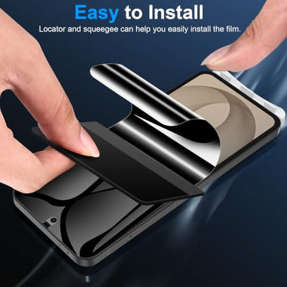 LYWHL 2 Pack Z Flip 8 Privacy Screen Protector, Anti-Spy Private Flexible Inner Film [Non-Glass] for Samsung Galaxy Z Flip 8, Full Coverage, Case Friendly, Bubble Free, Anti-Scratch, Self-Healing - size: Samsung Galaxy Z Flip 8