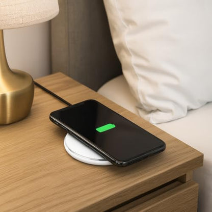 2 Pack 15W Fast Wireless Charger Compatible with iPhone and Samsung Galaxy - color: Gray