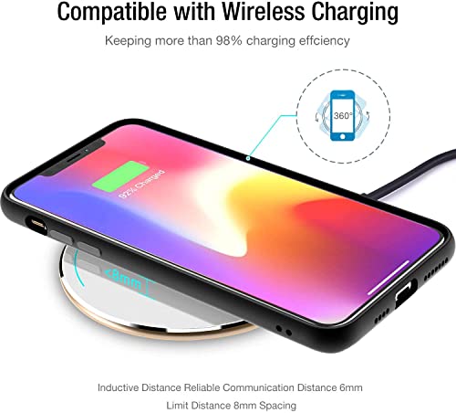 TOZO 2025 W1 New Anti-Slip Wireless Charger 15W Max Fast Wireless Charging Pad Compatible with iPhone 17/16/16 Plus/16 Pro Max /15/14/13/SE Series, Samsung Galaxy S25/S24/S23 Series