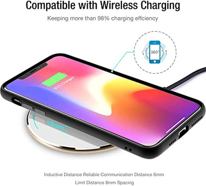 TOZO 2025 W1 New Anti-Slip Wireless Charger 15W Max Fast Wireless Charging Pad Compatible with iPhone 17/16/16 Plus/16 Pro Max /15/14/13/SE Series, Samsung Galaxy S25/S24/S23 Series