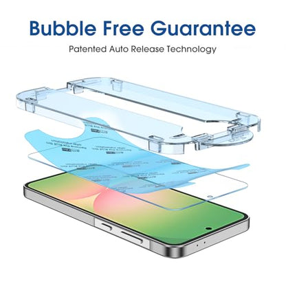 amFilm OneTouch for Samsung Galaxy A56 Screen Protector Tempered Glass - size: A56-6.7"