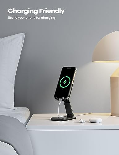Lamicall Clear Cable Clips + Phone Stand