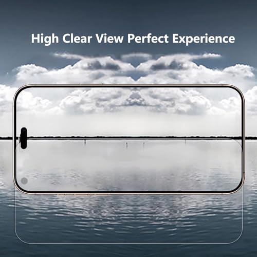 Hydrogel Film Screen Protector for iPhone 17 Pro, Soft TPU Transparent Protective Screen Protector Film -Not Tempered Glass -3 Packs