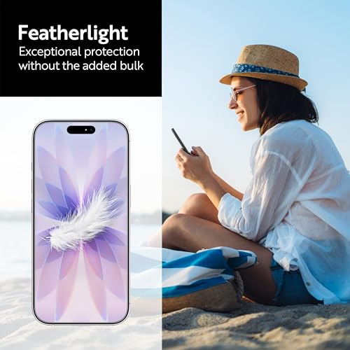 ArmorSuit 3 Pack Screen Protector for iPhone 17 [6.3 inch] Case Friendly MilitaryShield HD Clear TPU Film - Made in the USA - size: iPhone 17 6.3" 3-Pack