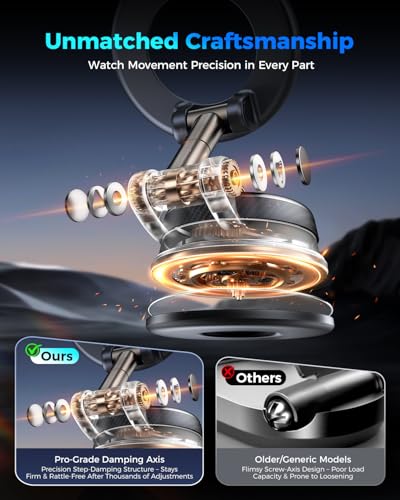 Magnetic Car Phone Holder, Magsafe Car Mount, Phone Holders for Your Car