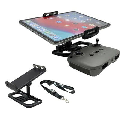 Drone Tablet Mount, Adjustable 4.7-12.9" Bracket for DJI Controllers