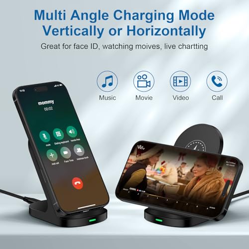 15W Samsung Wireless Charger Fast Charging Stand for Galaxy S26 Ultra S26+