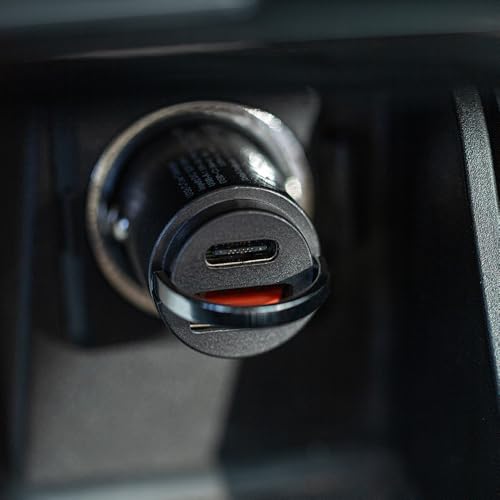 USB C Car Charger, Dual Port 100W car Power Adapter PD/QC Fast Charging Cigarette Lighter, for iPhone 16/15/14/13/12/11/Pro Max, iPad, Samsung Galaxy S25, S24/S23/S22/S21, Pixel, Android