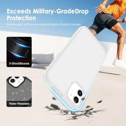 TENOC Phone Case Compatible with iPhone 11, Frosted Case Translucent Protective Bumper Matte Hard Back Cover for 6.1 Inch - color: Translucent, size: iPhone 11