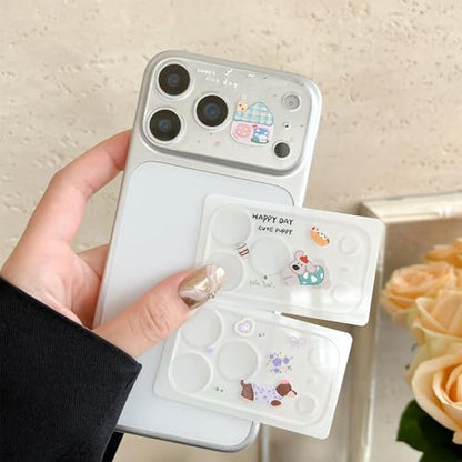 Scratch Animal Series Lens Cover For Phone 17PM Feature Easy Setups And Safe Protections Tempered Glass Camera Cover - color: running puppy