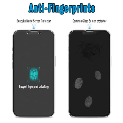 Matte Privacy Screen Protector for iPhone 17e/16e/14/13/13 Pro - size: iPhone 16e/14/13/13 Pro 6.1-Inch
