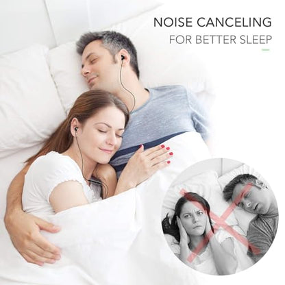 AGPTEK Sleep Earbuds, in-Ear Earphones for Sleeping with 3 Sizes
