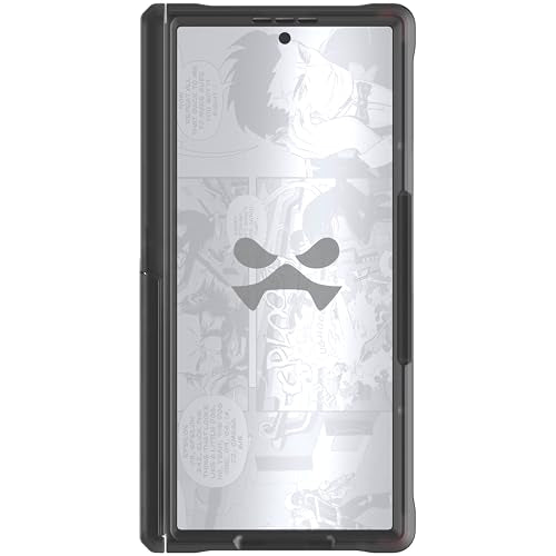 Ghostek Covert Clear Galaxy Z Fold7 Case with Built-in Kickstand, MagSafe and Full Hinge Protection Designed for 2025 Samsung Galaxy Fold 7 (8") (Smoke) - color: Smoke, size: Galaxy Z Fold 7