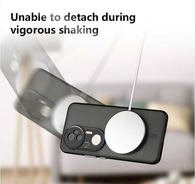 Compatible with Realme GT7 Pro Case Cover,Compatible with MagSafe,Compatible with Realme GT 7 Pro RMX5011 Built-in Magnetic Anti-Shock Cell Phone Case Black - size: Compatible with Realme GT7 Pro