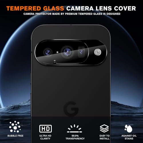 3 Pack for Google Pixel 10 Camera Lens Protector - size: for Google Pixel 10