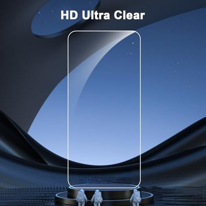 SIBEITU 3+3 Pack Screen Protector for iPhone 16 Pro 6.3 Inch Tempered Glass | 3 Pack Screen + 3 Pack Camera Lens Protector, 6.3 Inch HD Clear 9H Hardness, Scratch Resistant, Case Friendly - size: iPhone 16 Pro 6.3"