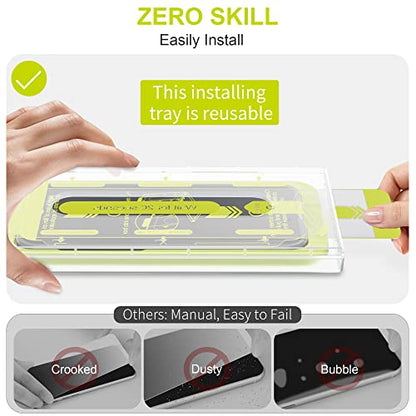 WSKEN 4 PACKS Privacy Screen Protector for iPhone 14 Pro Max 6.7 inch,[Auto-Dust Removal] Full Coverage Screen 2.5D Edge 28 Degree 10s HD Tempered Glass Film with Dust Clean Installing House 2022 5G,4 - color: 4 Pack Privacy