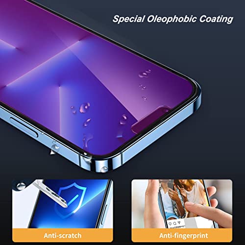 Privacy Screen Protector for iPhone 14/13 /13 pro (Pink) - color: for iPhone 14 / 13 / 13 pro (Pink)