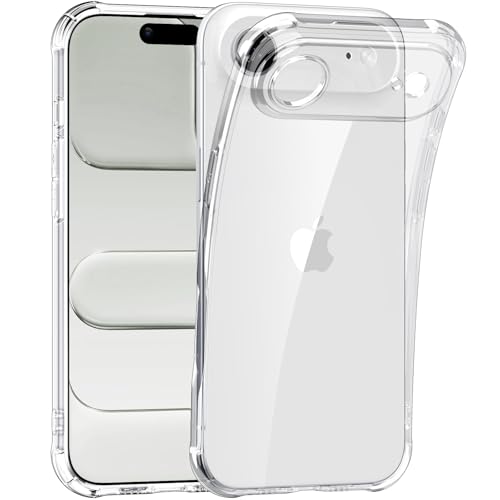 WXR for iPhone 17 Air Clear Case, Anti-Yellowing - size: for iphone 17 Air case