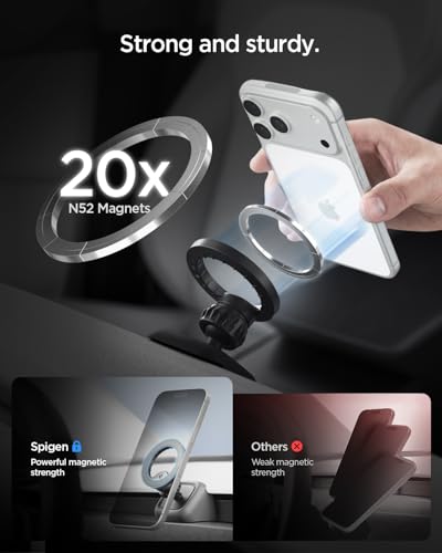 Spigen Tesla Air Vent MagSafe Mount for Model Y Juniper & YL & 3 Highland - size: Center Vent