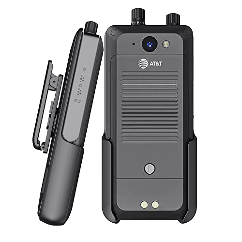 BELTRON Sonim XP5Plus 5G Slide-in Belt Clip Holder, Heavy Duty Rotating Belt Clip Holster for Sonim XP5 Plus X530 or XP5900 (AT&T FirstNet) - Supports 2.25" Wide Duty Belt - size: 2.25" Clip