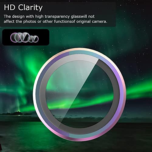 Zeking Pack for Samsung Galaxy A54 Camera Lens Protector - color: Colorful