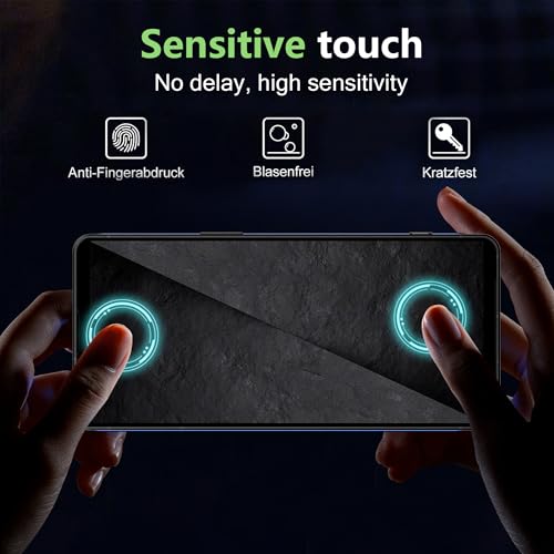 for S-ony Xperia 1 VIII Screen Protector with Camera Lens Protector,9H Hardness Anti-Scratch Tempered Glass flim,Case Friendly,Anti-Fingerprint,Anti-Scratch (2+2 PACK) - color: Xperia 1 VIII
