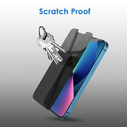 JETech Privacy Screen Protector for iPhone 13/13 Pro, 2-Pack - size: iPhone 17e/16e/13/13 Pro