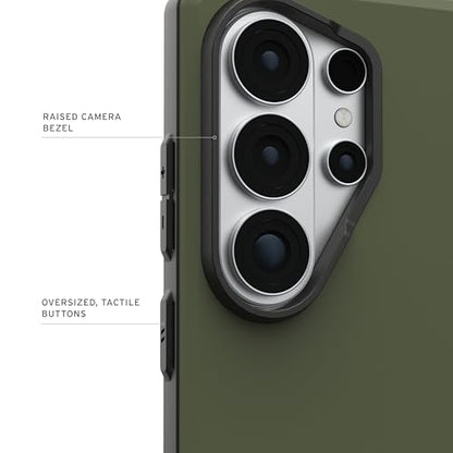 URBAN ARMOR GEAR UAG for Samsung Galaxy S26 Ultra Case 6.9" Civilian LT - Magnetic Charging Compatible Rugged Military Drop Tested Protective Cover, Olive Drab - color: Civilian LT - Olive Drab