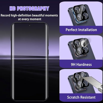 For Motorola Edge 70 Fusion Privacy Screen Protector (2+2 Pack) - size: Motorola Edge 70 Fusion