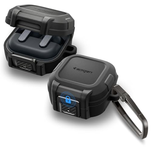Spigen Lock Fit Designed for Galaxy Buds 4 Pro/Buds 4 Case (2026) - size: Buds4 Pro / Buds 4