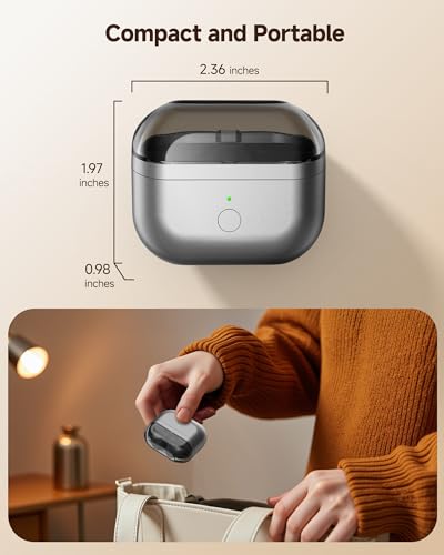 Wireless Charging Case Compatible with Samsung Galaxy Buds 3 Pro