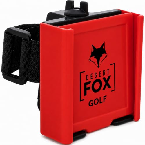 DESERT FOX GOLF - Phone Caddy - Red - color: Red