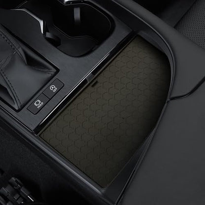 Center Console Mat Wireless Charging Mat Compatible with Lexus ES ES250 ES300h 2022 2023 2024 Car Non Slip Wireless Charger Silicone Cover Pad (Black) - color: Black