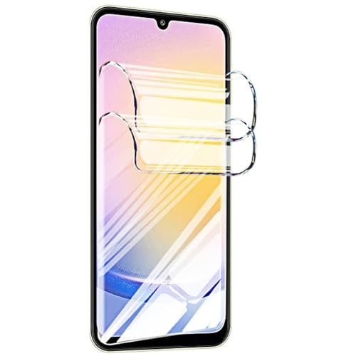 High Sensitivity Hydrogel Screen Protector for Samsung Galaxy A37, 2 Pieces Upgraded Transparent Soft TPU Protective Film (NOT Tempered Glass) [Clear HD] - color: Samsung Galaxy A37