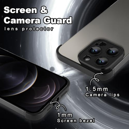 Phone Case Crafted for iPhone 13 Pro.Black - color: Black, size: iPhone 13 Pro