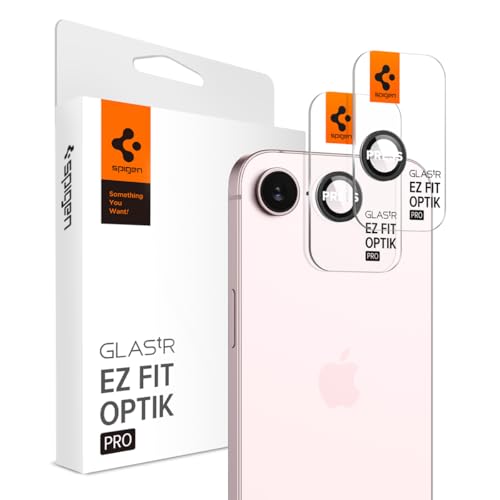 Spigen Camera Lens Protector for iPhone 16e/17e - Black