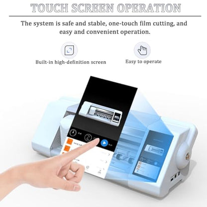 Intelligent Film Cutting Machine for Hydrogel TPU Screen Protectors for Front of The Cellphone, Mobile Phone Protector Multifunctional