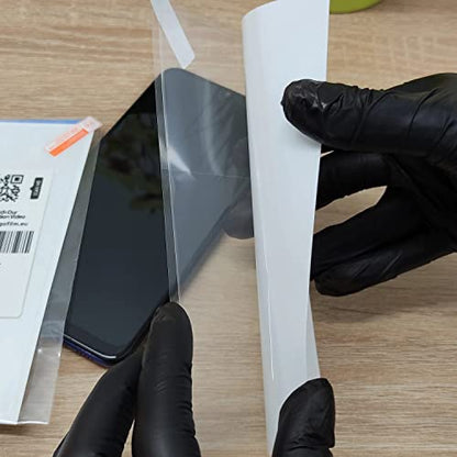 apgo 3x Hydrogel Ultra-Clear Screen Protector for HMD Crest, Hydrogel Film, Flexible, Soft TPU with positioning layer easy installation