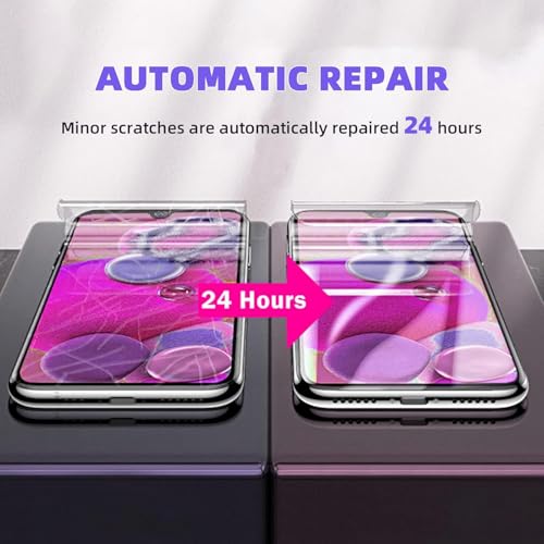 3 Pack Screen Protector Compatible for Samsung Galaxy A53/A52/A51 5G 6.5 Inch, HD Clear Flexible Soft TPU Hydrogel Film for Samsung Galaxy A53 - Support Fingerprint Unlock, High Sensitivity - size: Samsung Galaxy A53