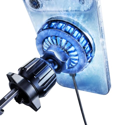LISEN for iPhone 18 Pro Max Car Charger Mount Holder for Qi2.2 25W Cooling