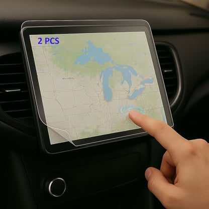 Cut to Fit Screen Protector [2-Pack] 300*200 mm Universal Trimmable Screen Protective Film HD Clear Hydrogel Screen Protection Anti-Scratch Display Film for Tablet, GPS, Navigation, Camera