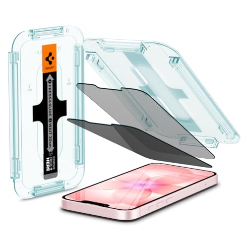 Spigen GlasTR EZFIT Privacy Screen Protector for iPhone 17e/16e/14/13/13Pro