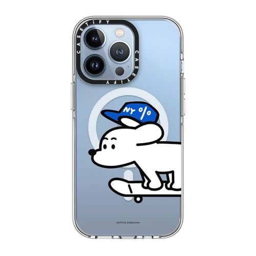 CASETiFY for iPhone 13 Pro Case - Impact Clear Compatible with MagSafe | Not Yellowing | 6.6 ft. 3x Military Grade Drop Protection | Skater JOHN (Standard) | Clear - color: Skater JOHN (Standard), size: Iphone 13 Pro (6.1")
